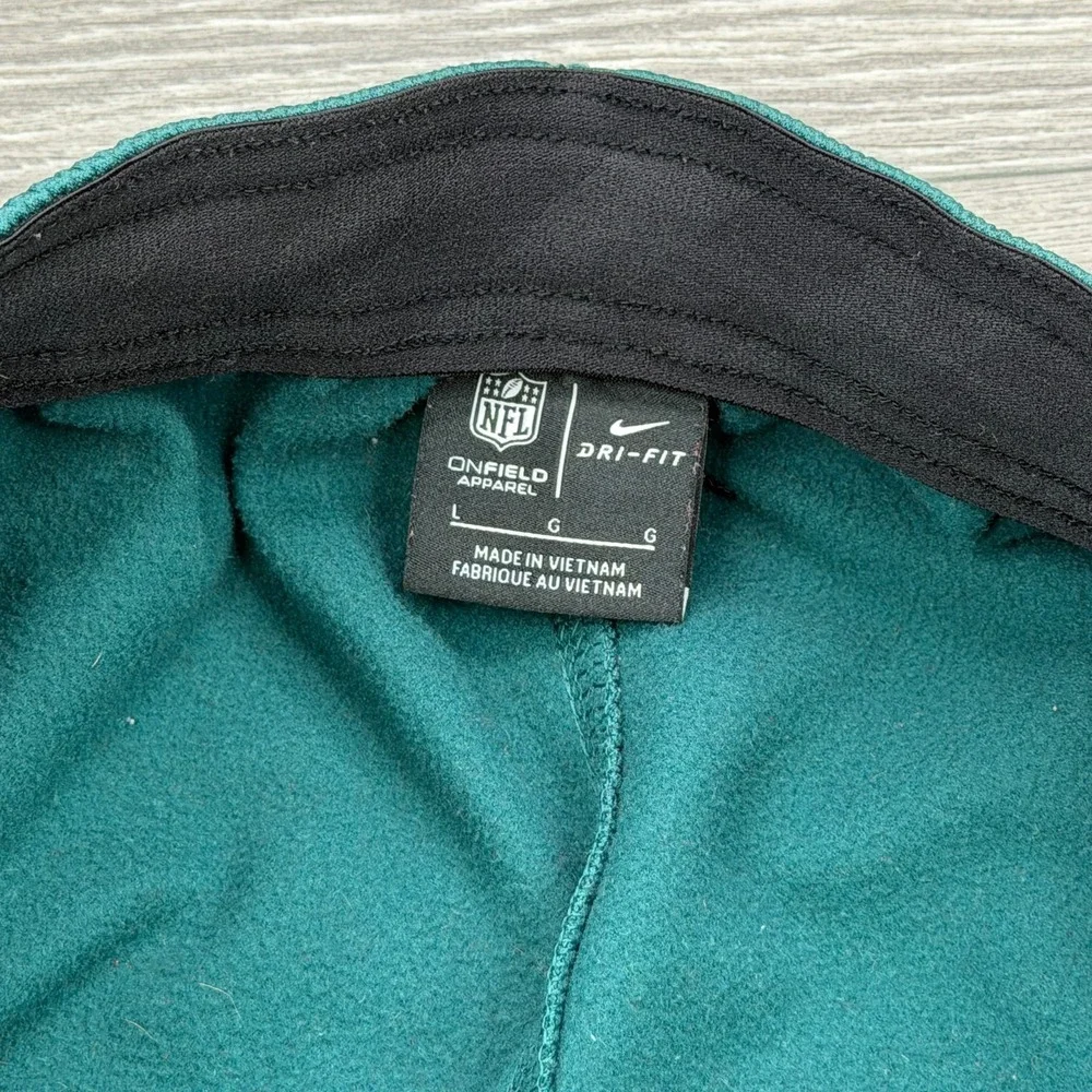 Nike Philadelphia Eagles Sweatpants Men Large Green NFL Football Sideline Swoosh